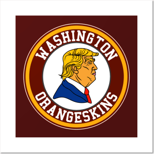 Washington Orangeskins Posters and Art